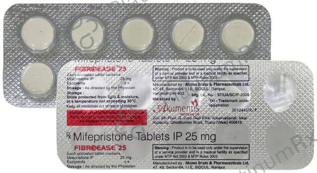 Fibroease 25mg Tablet