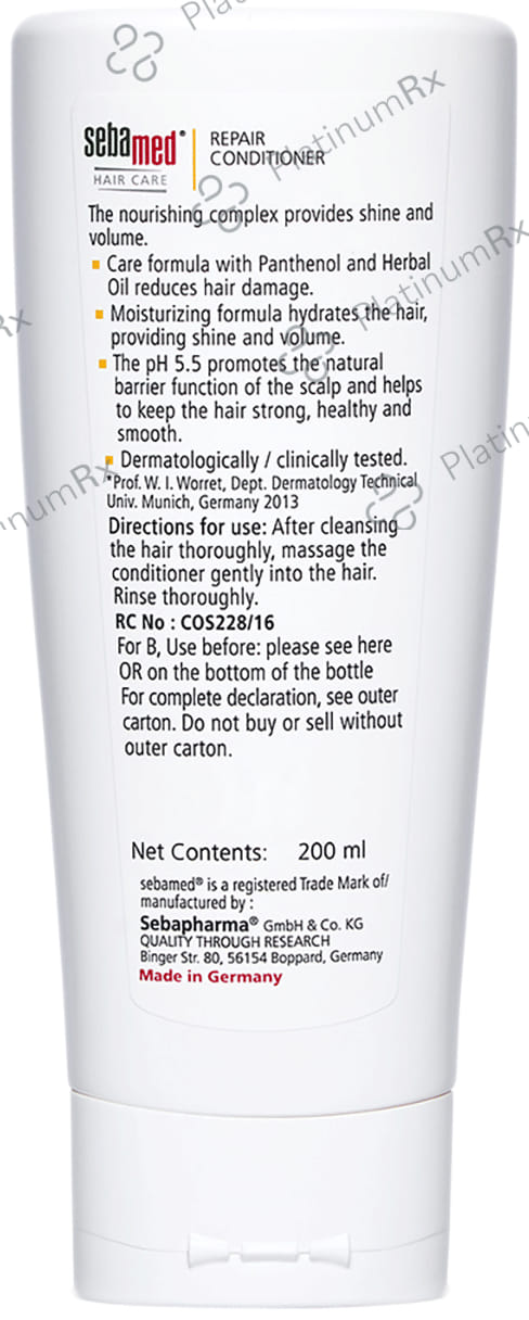 Sebamed Hair Repair Conditioner