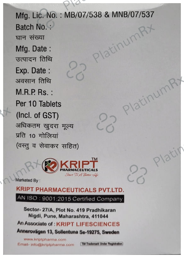 Amoxyript CV 625 LB Tablet