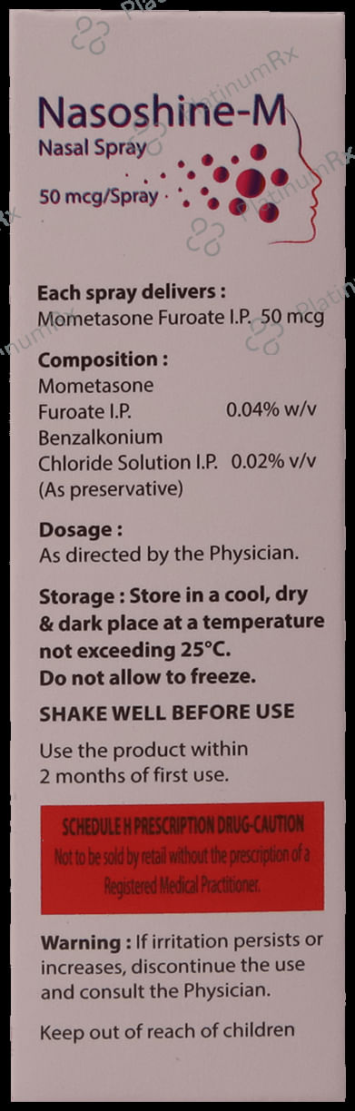 Nasoshine M 50mcg Spray