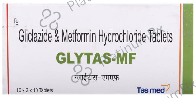 Glytas MF 80/500mg Tablet 10s