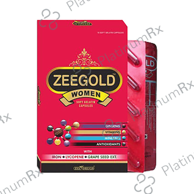 Zee Laboratories Zee Gold Women Soft Gelatin Capsule