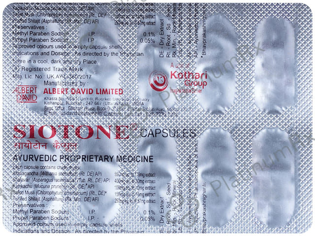 Siotone Capsule 10s