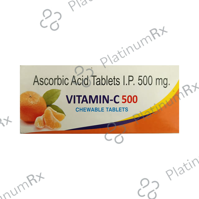 Jackson Vitamin-C 500 Chewable Tablet