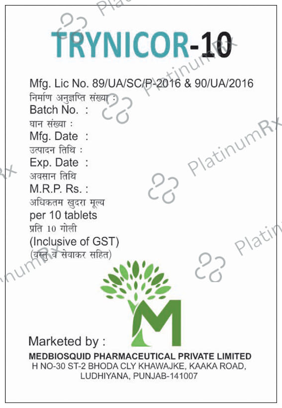 Trynicor 10 Tablet