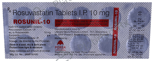 Rosunil 10mg Tablet 10s
