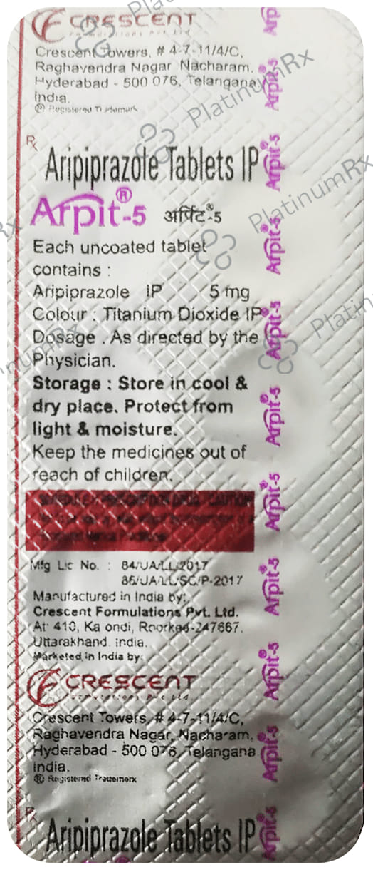 Arpit 5mg Tablet