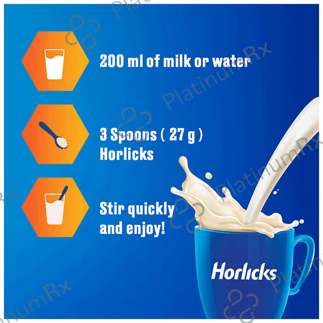 Horlicks Drink with Vitamin C, D & Zinc - For Bones & Metabolism - Flavour Classic Malt 900 gm