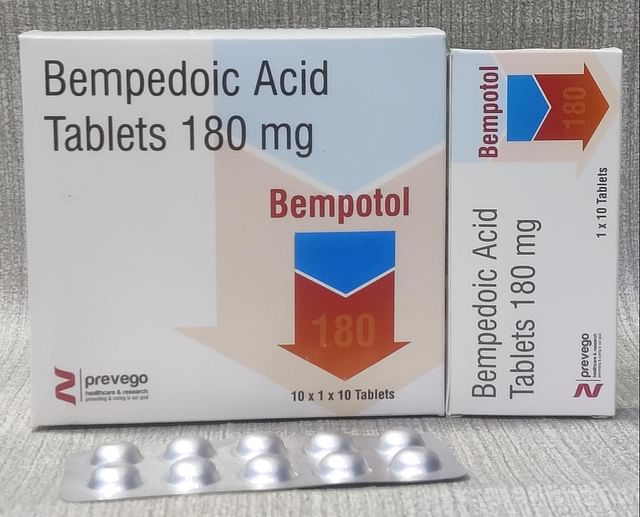 Bempotol 180mg Tablet 10s
