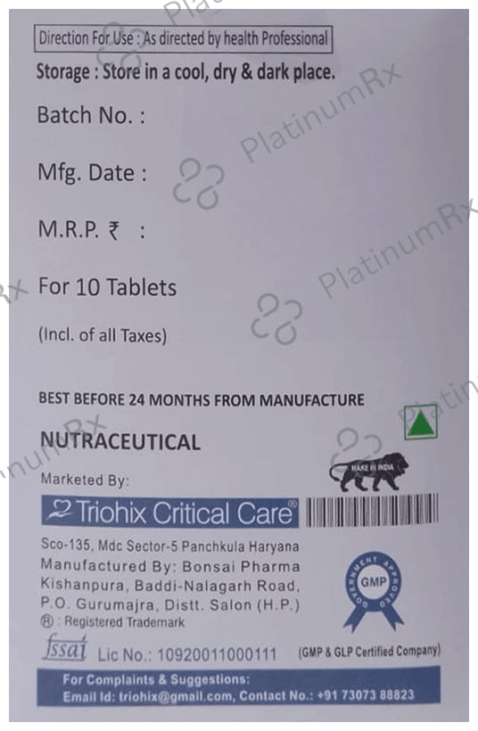 Neutrihix Ferti M10 Tablet
