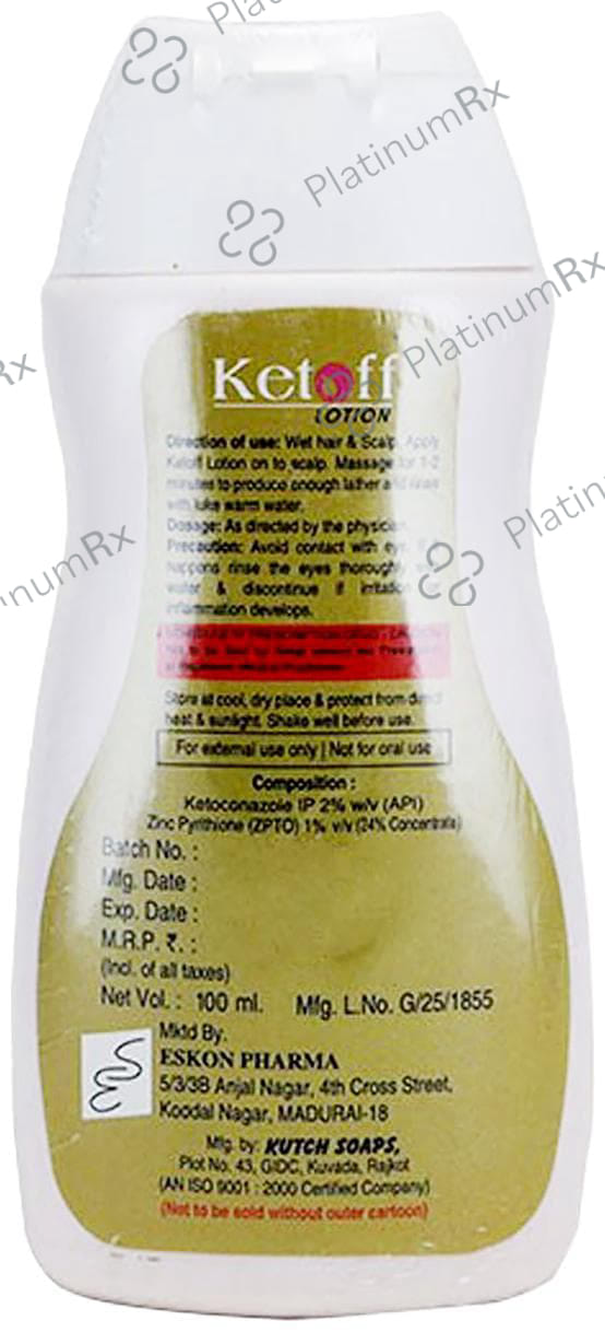 Ketoff Lotion 100ml