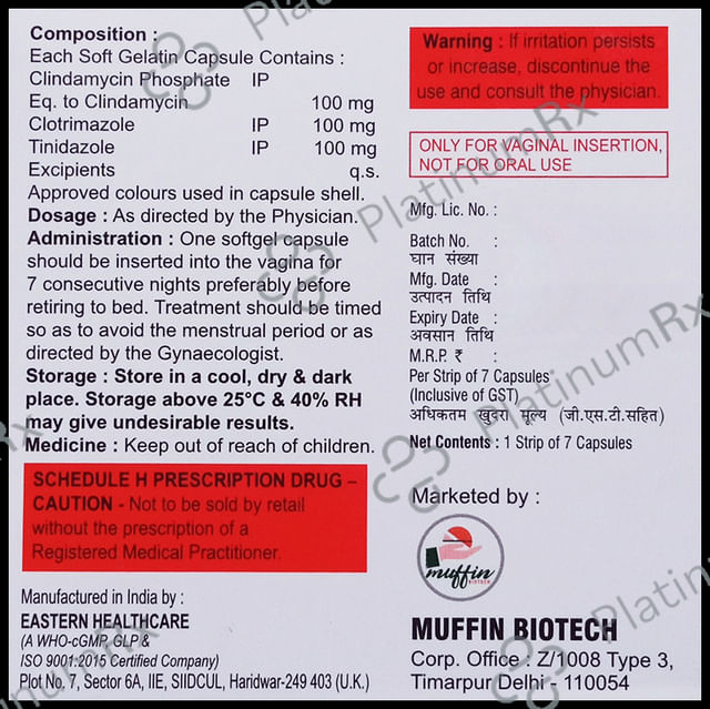 Limpia V Softgel Capsule