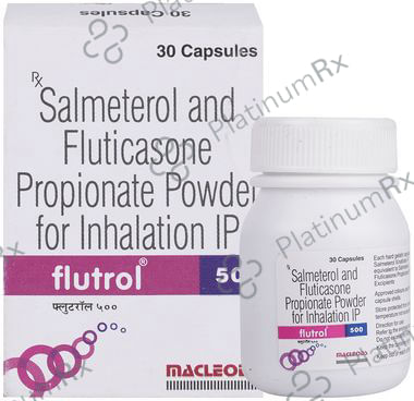 Flutrol 500/50mcg Capsule 30s