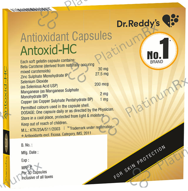 Antoxid HC Capsule 30s