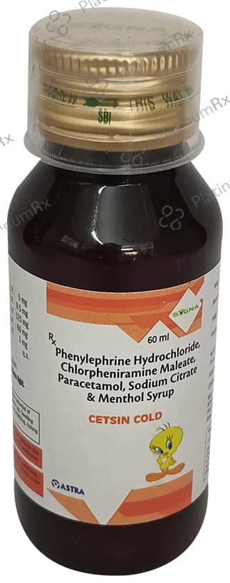 Cetsin Cold Syrup 60ml