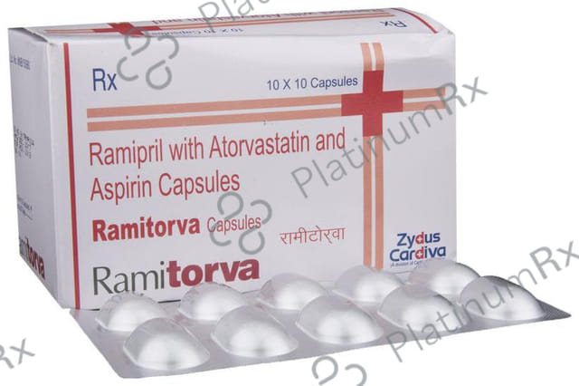Ramitorva 10/75/5mg Capsule 10s