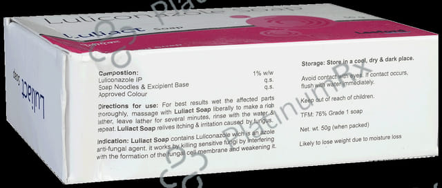 Luliact 1% Soap 50gm