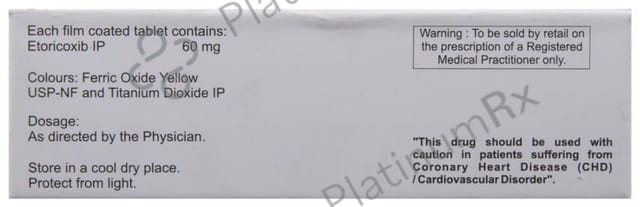 Etosaid 60mg Tablet 10s