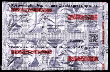 Aidrovastatin Gold 20 Capsule 10s