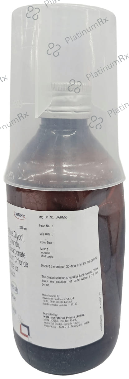 Gutwash Oral Solution Sugar Free