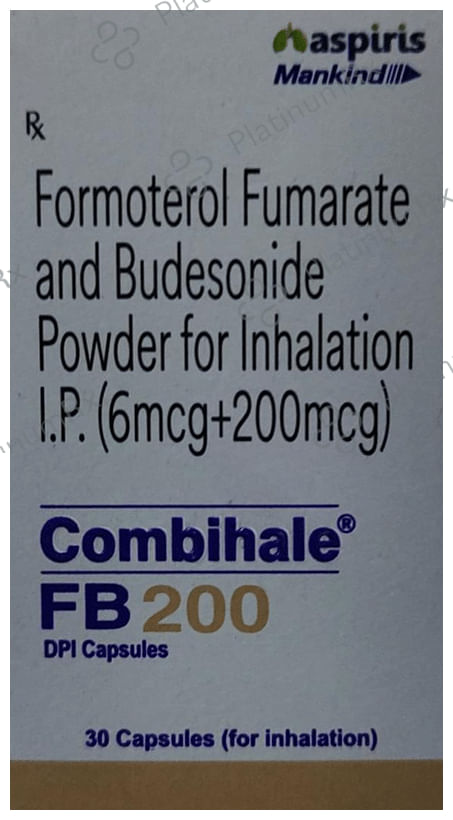 Combihale FB 200/6mcg Capsule 30s
