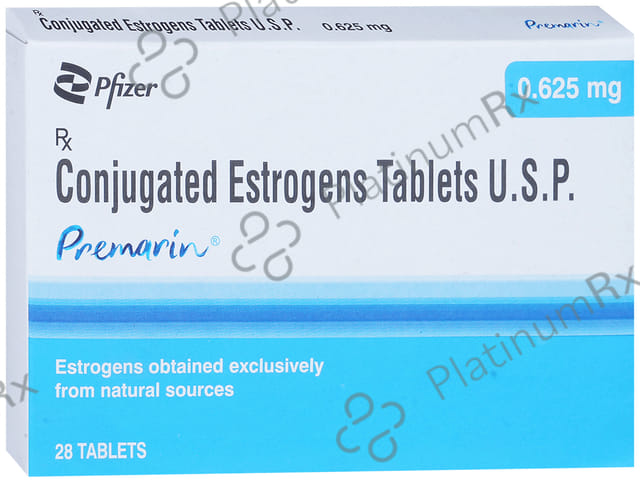 Premarin 0.625mg Tablet 28s