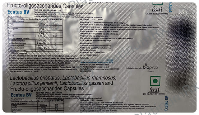 Ecotas BV Capsule 10s