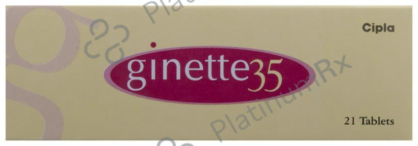 Ginette 35 2/0.035mg Tablet 21s