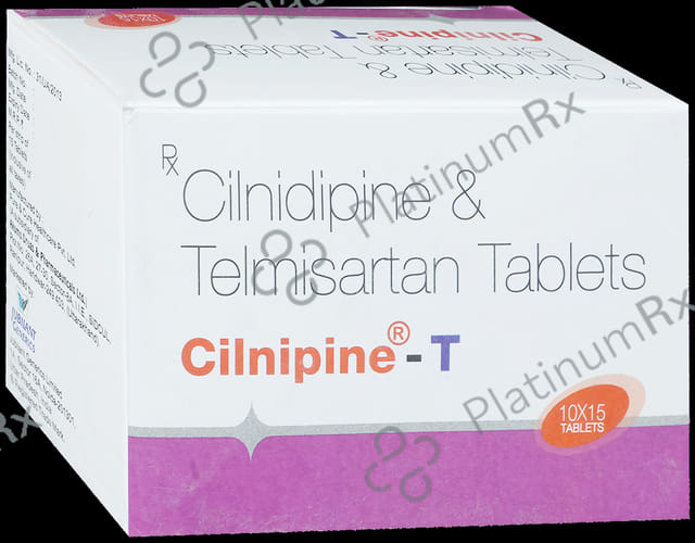 Cilnipine T 10/40mg Tablet 15s