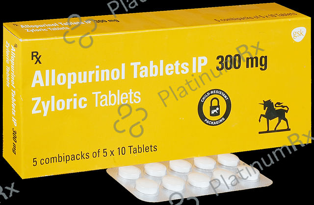 Zyloric 300mg Tablet 10s