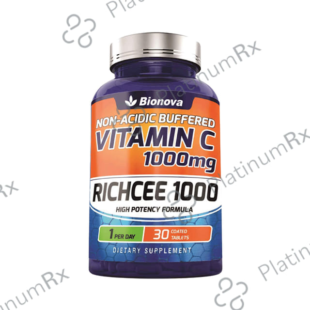 Bionova Richcee Vitamin C 1000mg Tablet 30s