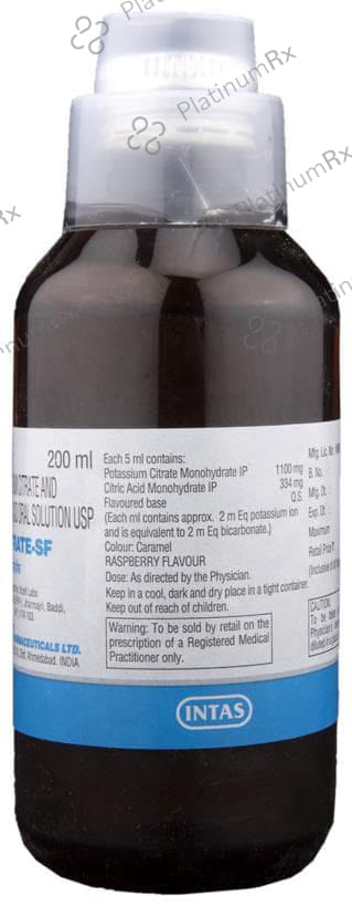 Potrate SF 334/1100mg Syrup 200ml