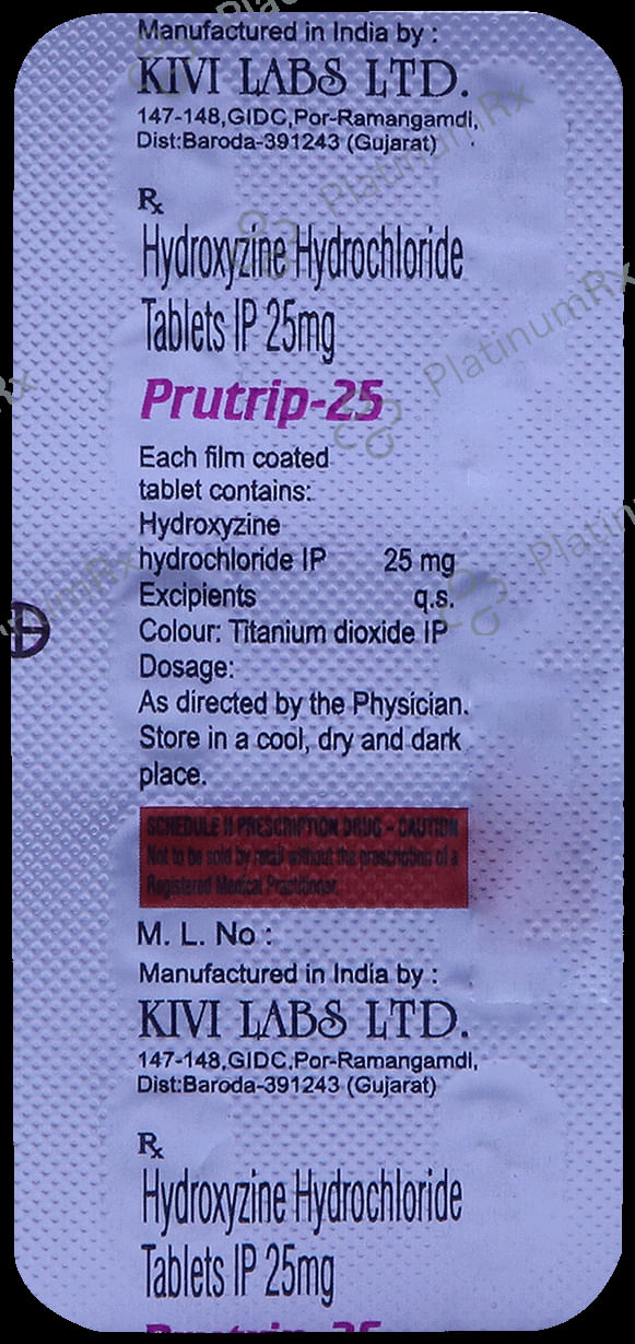 Prutrip 25mg Tablet