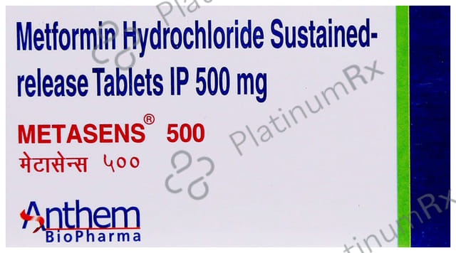 Metasens 500mg Tablet SR 10s