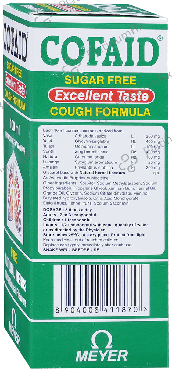 Cofaid Syrup 100ml