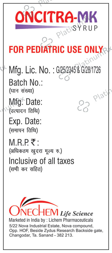 Oncitra-MK Syrup
