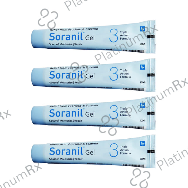 Soranil Gel (30gm Each) 4 Tubes