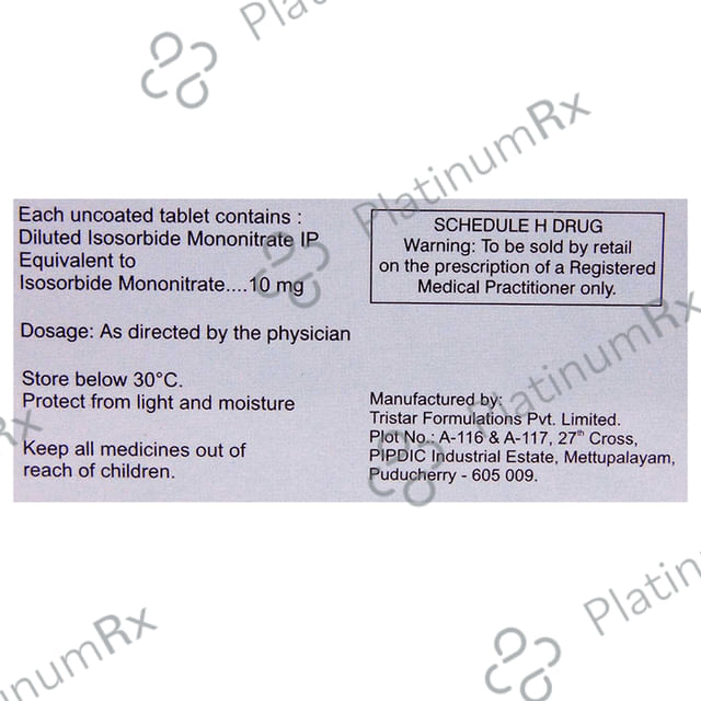 Isonorm 10mg Tablet 10s