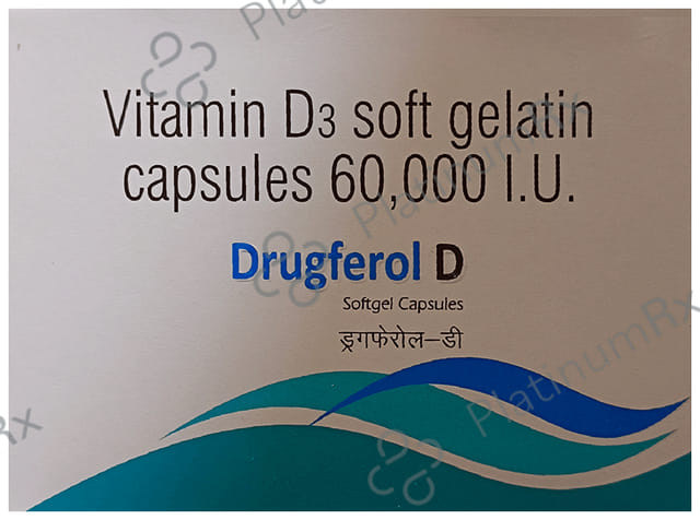 Drugferol D Softgel Capsule 4s