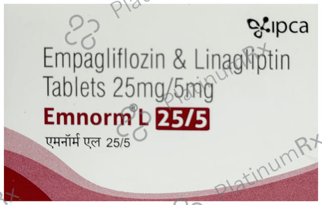 Emnorm L 25/5mg Tablet 10s