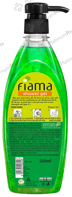 Fiama Shower Gel Lemongrass & Jojoba 500 ml