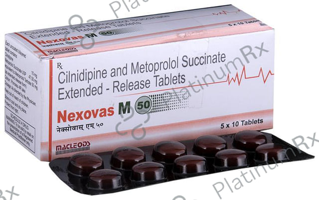 Nexovas M 10/50mg Tablet ER 10s