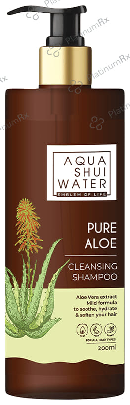 Aqua Shui Water Pure Aloe Cleansing Shampoo