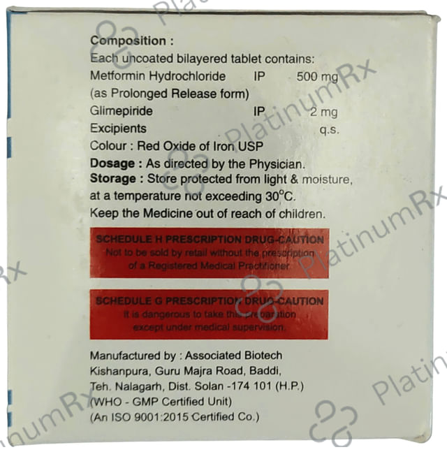 Glimirule-M 2 Tablet PR