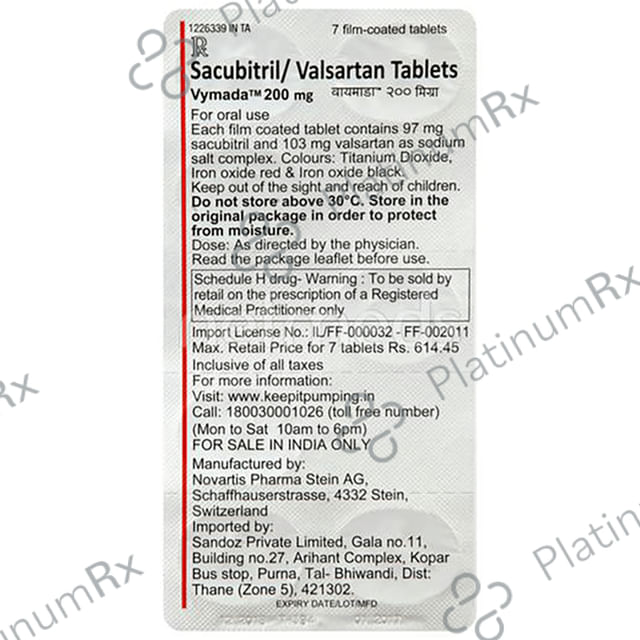 Vymada 200mg Tablet 7s