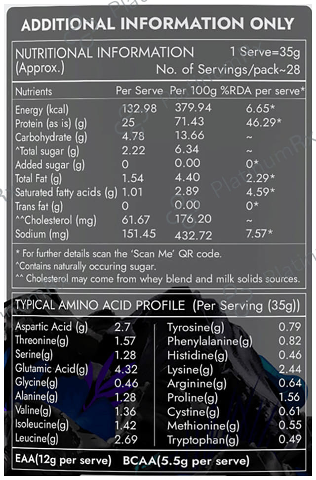 Kapiva TestoFuel Shilajit Whey Protein - Digezyme - Faster Absorption - Boosts Stamina -25gm Protein Powder Cookies and Cream
