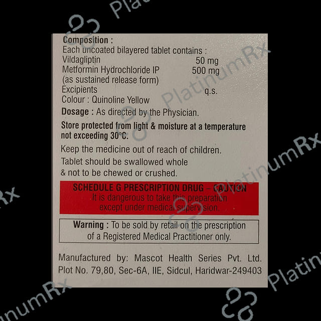 Vilaguard-M 500 Tablet SR