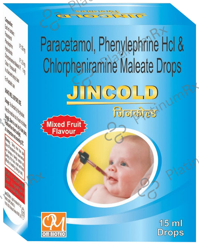 Jincold Oral Drops Mixed Fruit