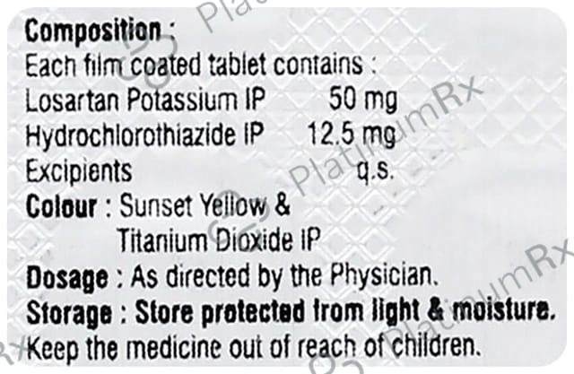 Lozaarc H 12.5/50mg Tablet 10s