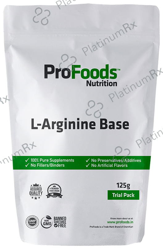 ProFoods L-Arginine Base 125 gm